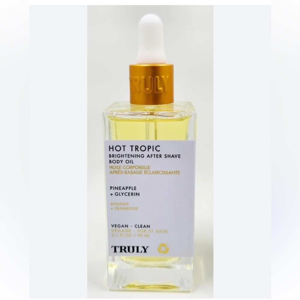 TRULY HOT TROPICBRIGHTENING AFTER SHAVE BIDY OIL 90mL Rare💎
